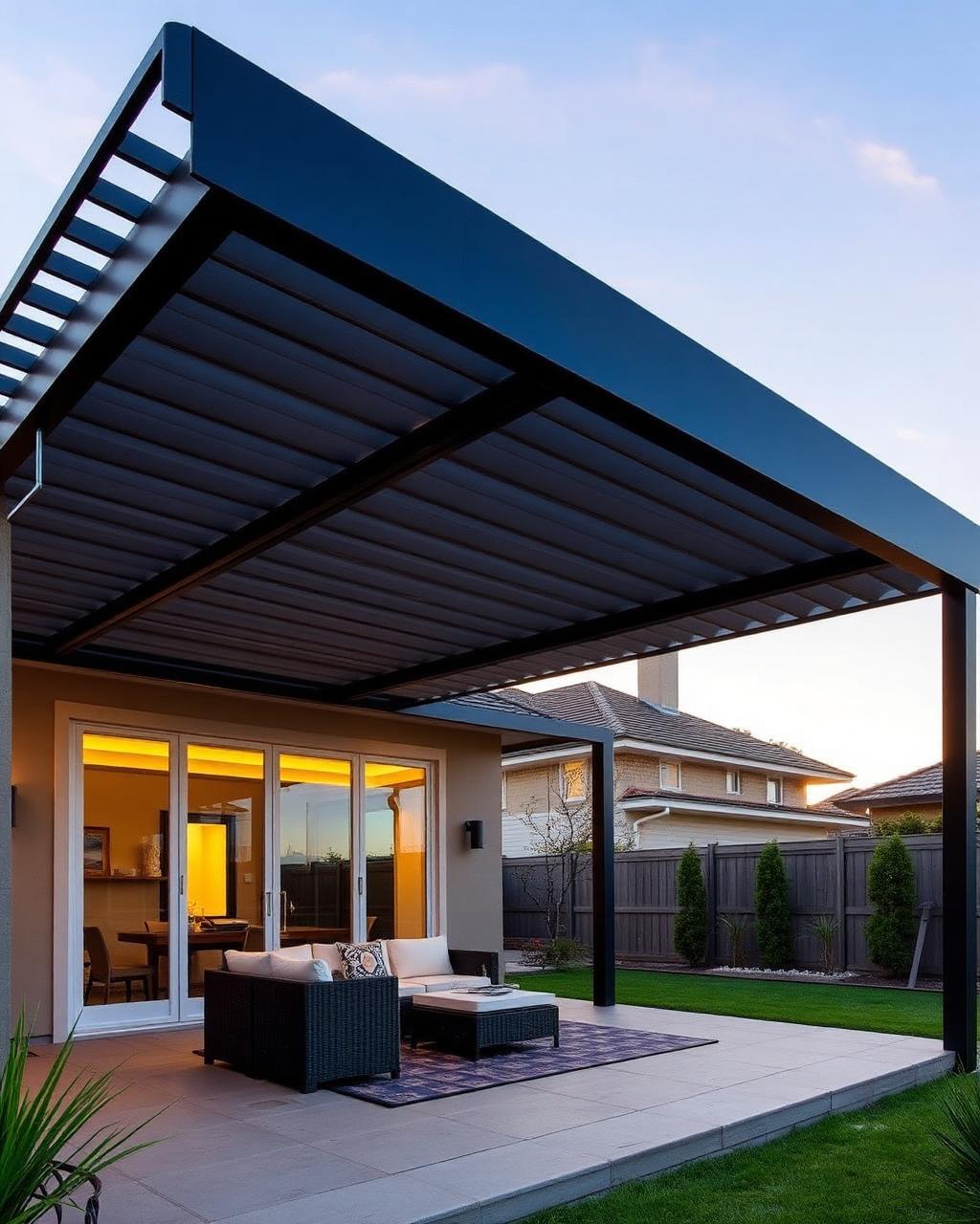 Louvered Pergola